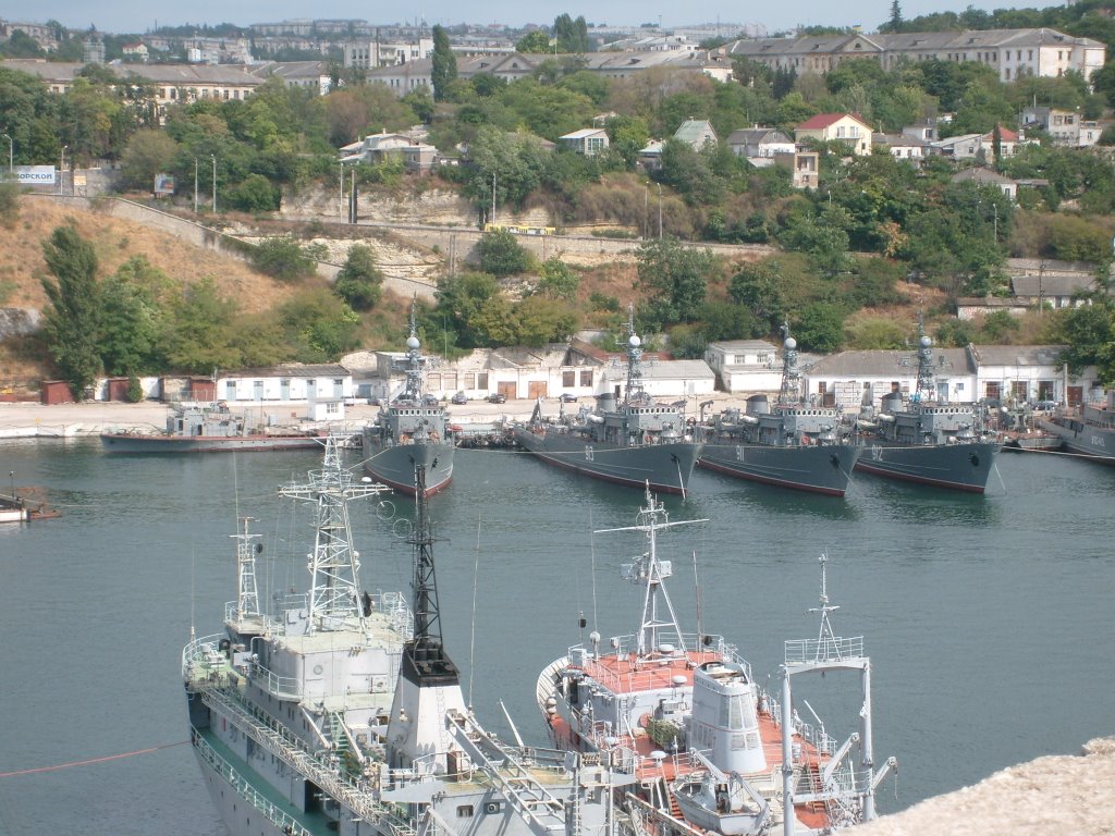 flota czarnomorska w Sewastopolu