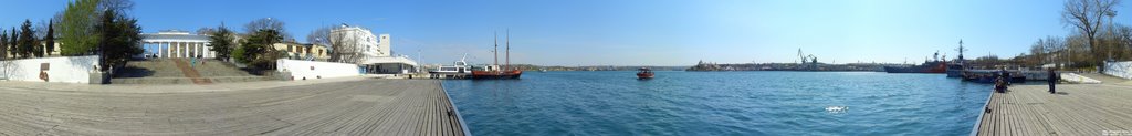 Графская пристань. Панорама 360 гр.