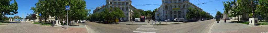 Проспект Нахимова. Панорама 360 гр.