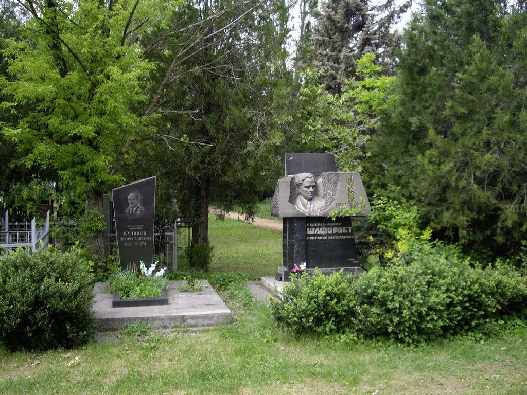 Military cemetery.