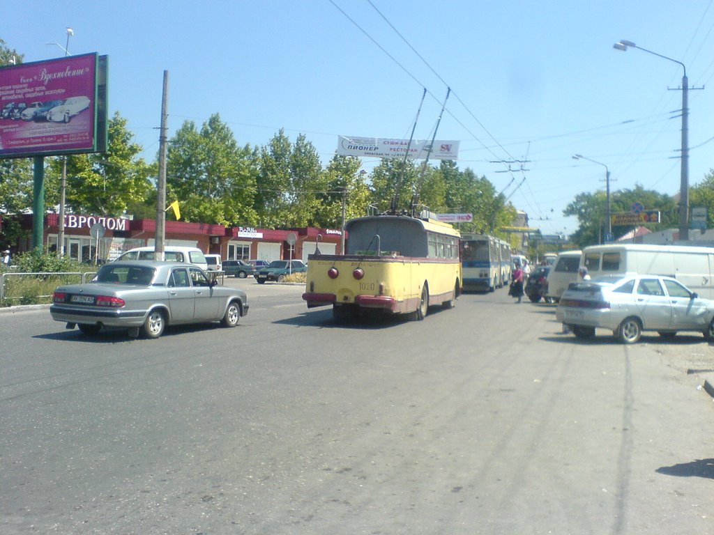 Технический троллейбус  Skoda 9Tr 1020