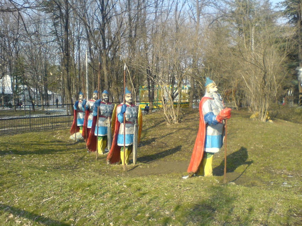 Черномор и 33 богатыря(или немного меньше :-) )