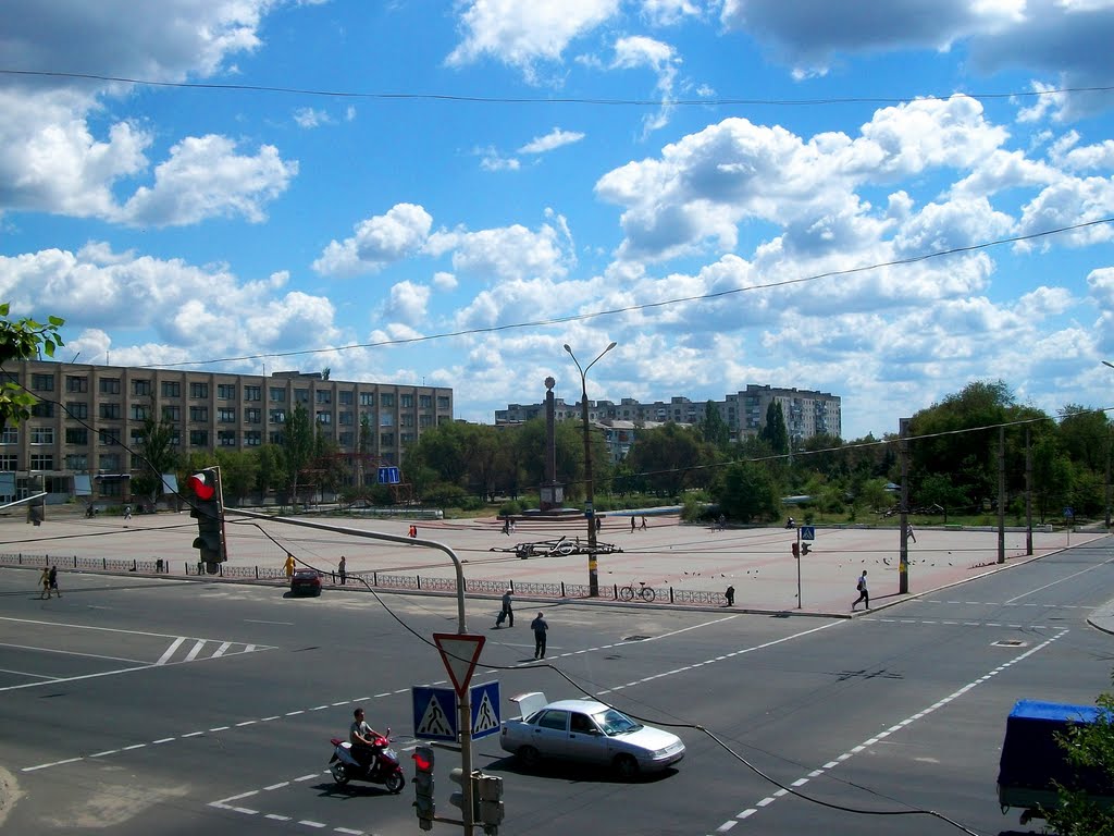 Victory square, Severodonetsk
