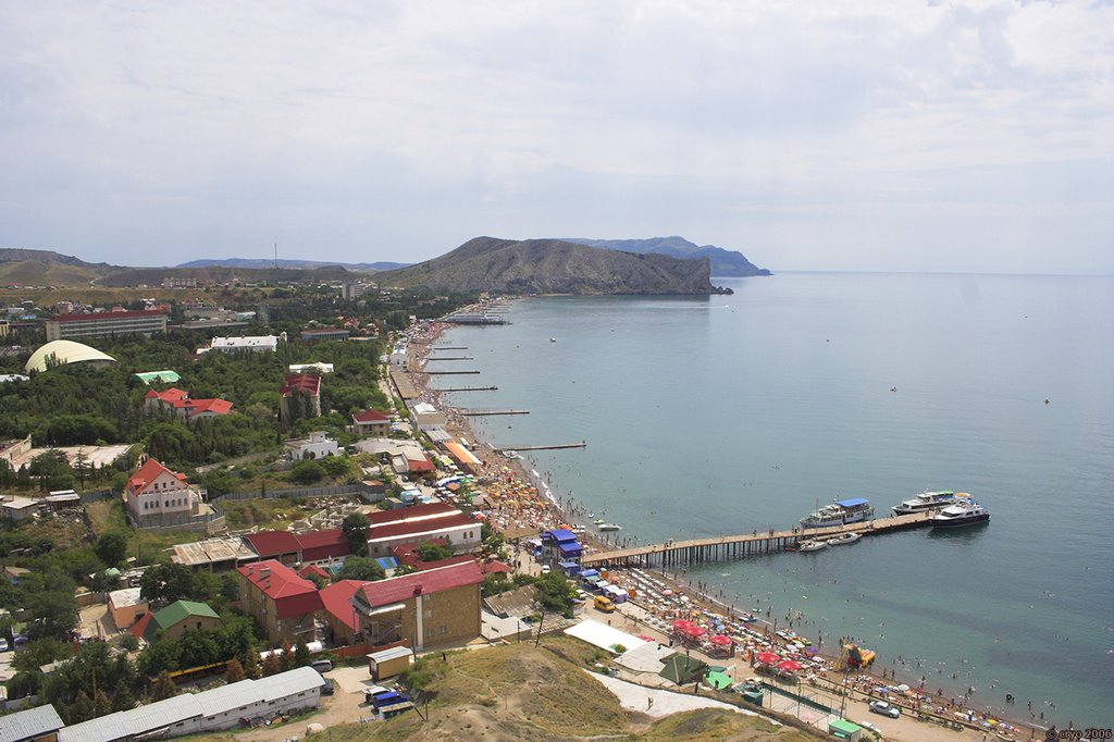 Sudak Beach (Судак. Пляж)
