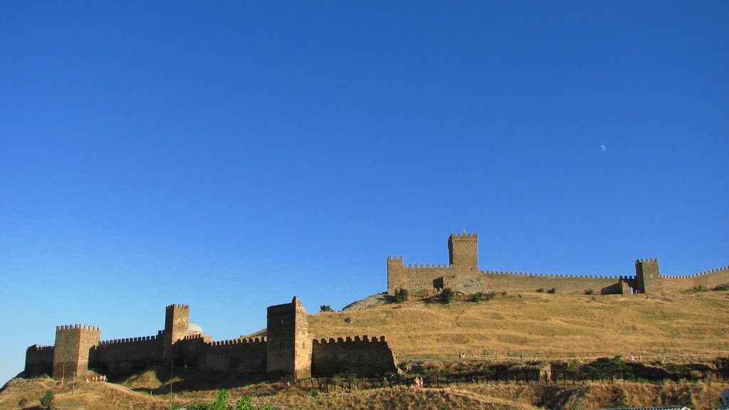SUDAK (UA):The Genoese Fortress/Forteca Genueńska.