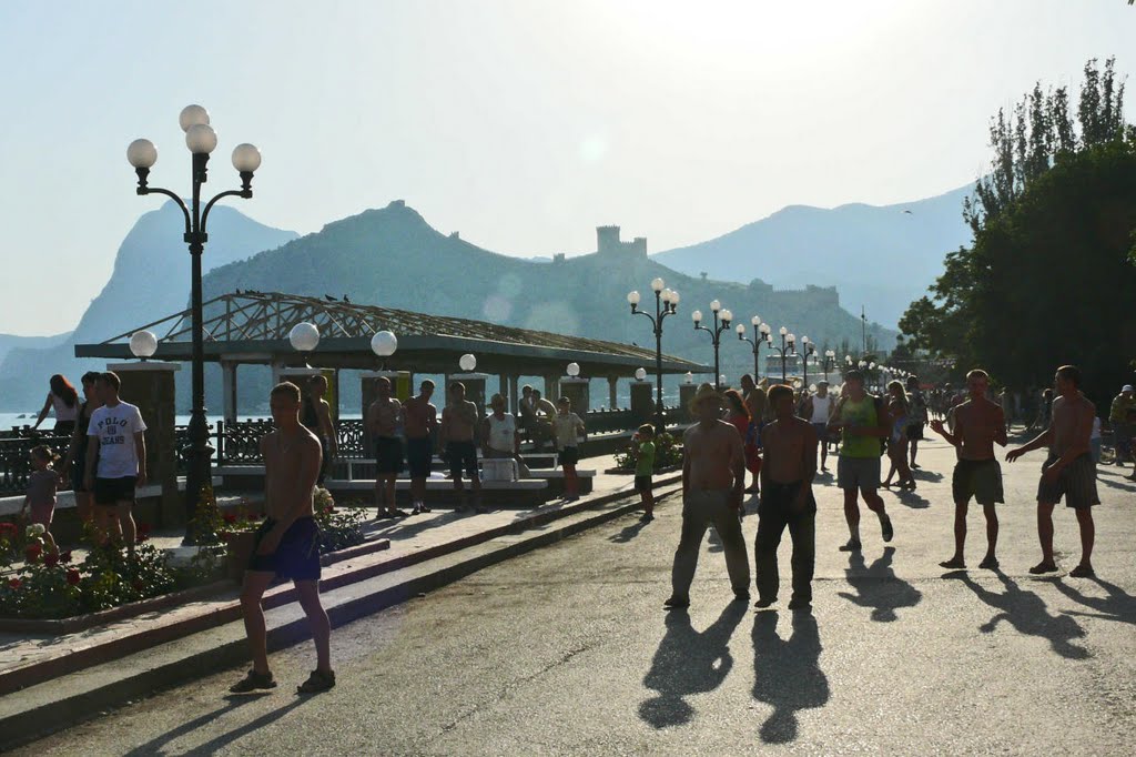 Sunny day in Sudak