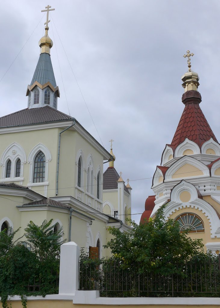 Россия, Крым, г. Феодосия, Храм Всех Святых. Russia, Crimea, Feodosiya, the Temple of All Sacred.
