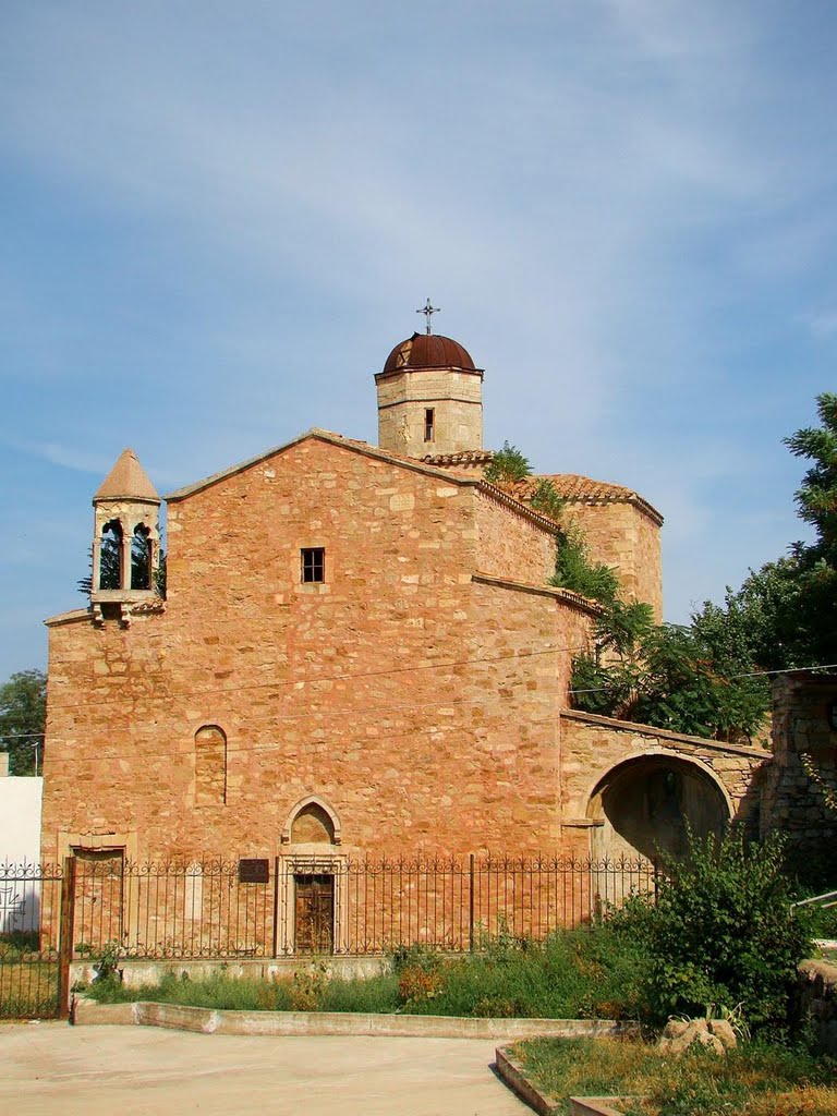 Феодосія - церква архангелів Михаїла і Гавриїла, Feodosia - church, Феодосия - церковь архангелов Михаила и Гавриила, 1408