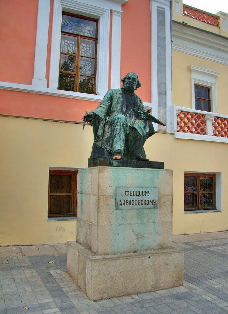 Феодосія - памятник Айвазовському, Feodosia - Aivazovsky, Феодосия - памятник Айвазовскому