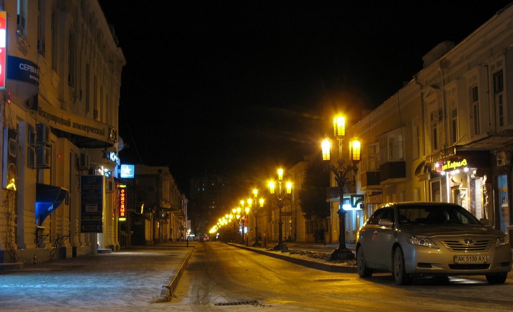Feodosiya at night / Ночная Феодосия
