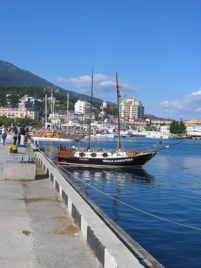 "Black Cuttlefish" yacht  Яхта "Черная Каракатица"