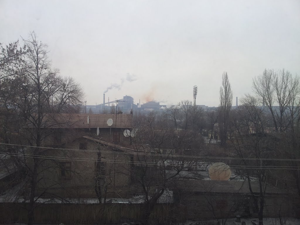 Alchevsk as is. Алчевск как есть.