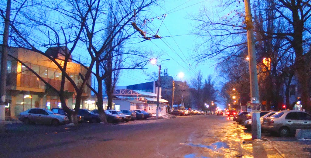 вечер в центре
