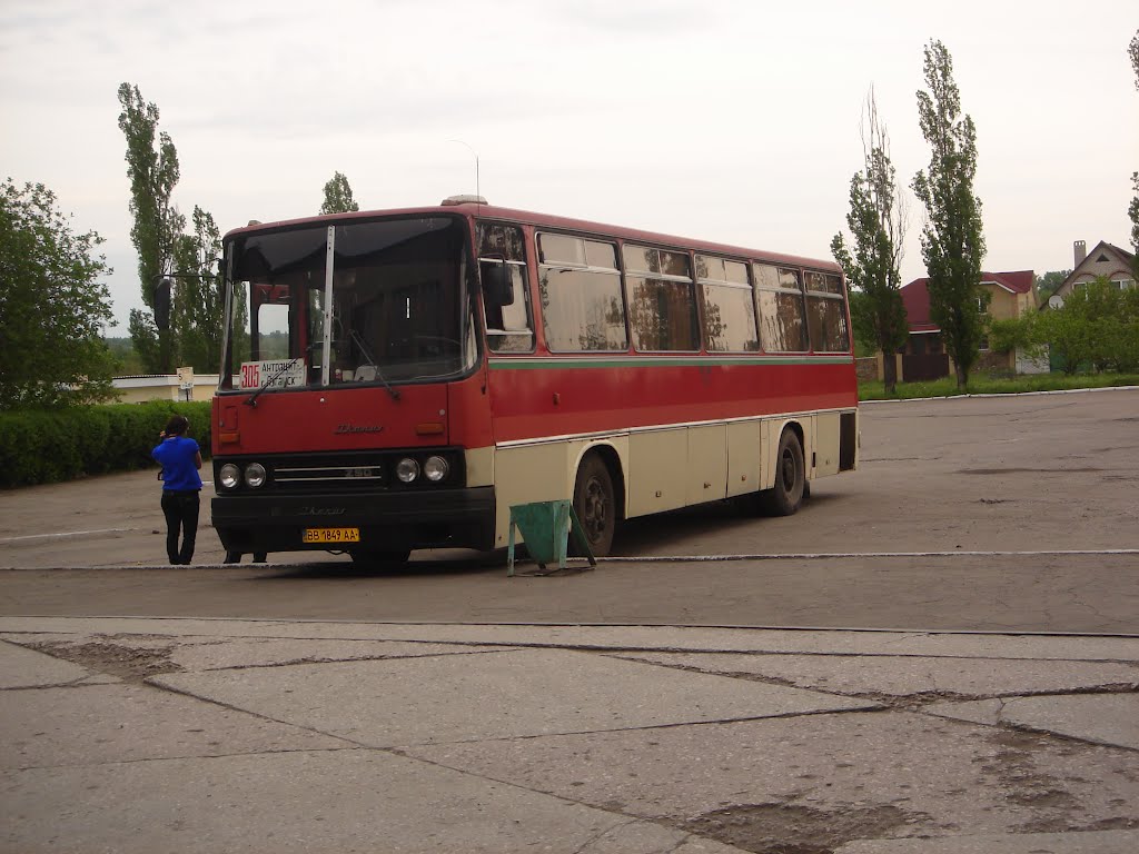 Икарус на автовокзале