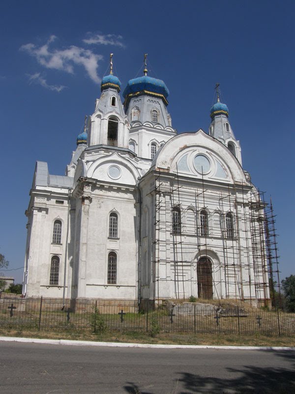 Храм в Беловодске 2010.Temple in Belovodske 2010.