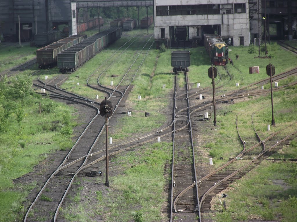 железнодорожная станция шахты