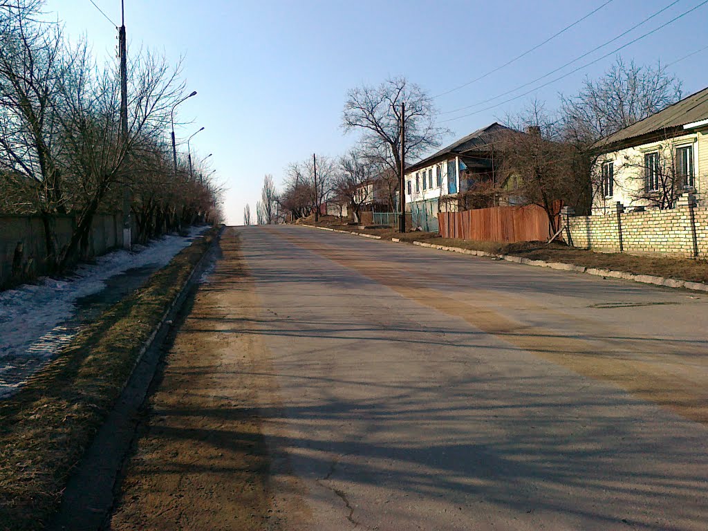 Дорога на Завадск. Ул. Шахтерской дивизии