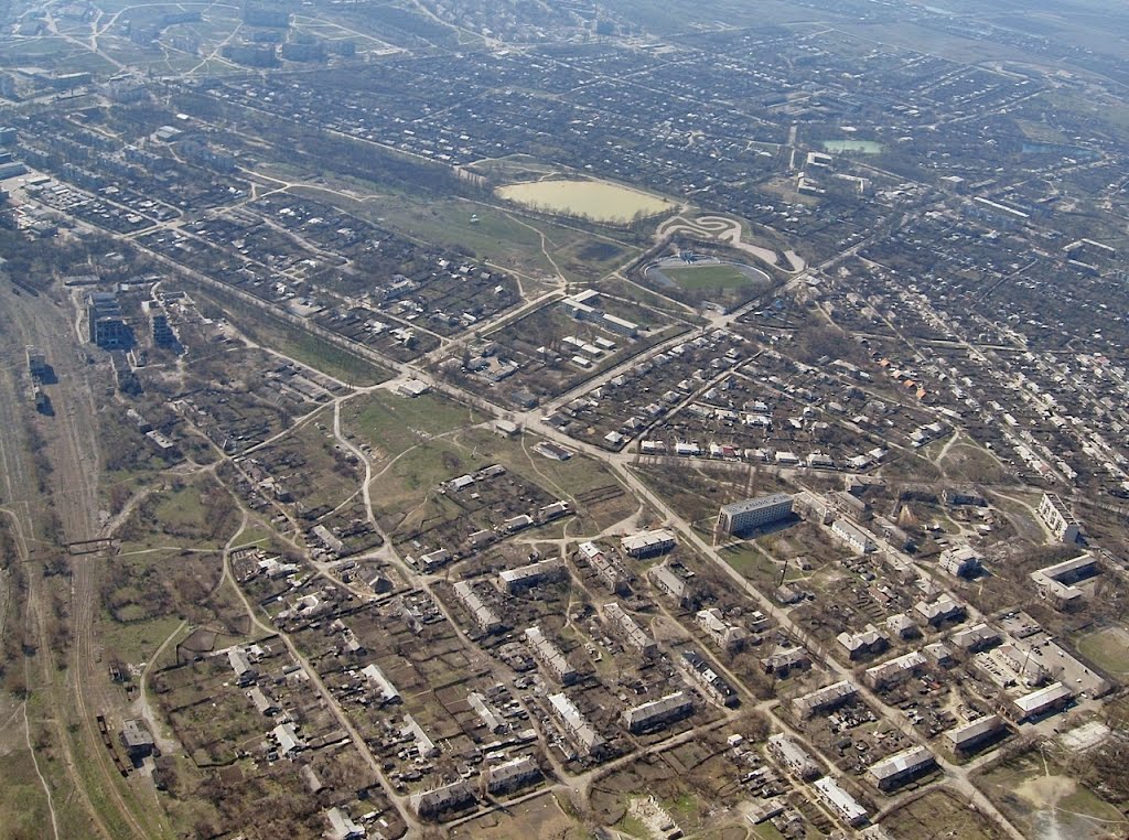 Вид на Голубое озеро