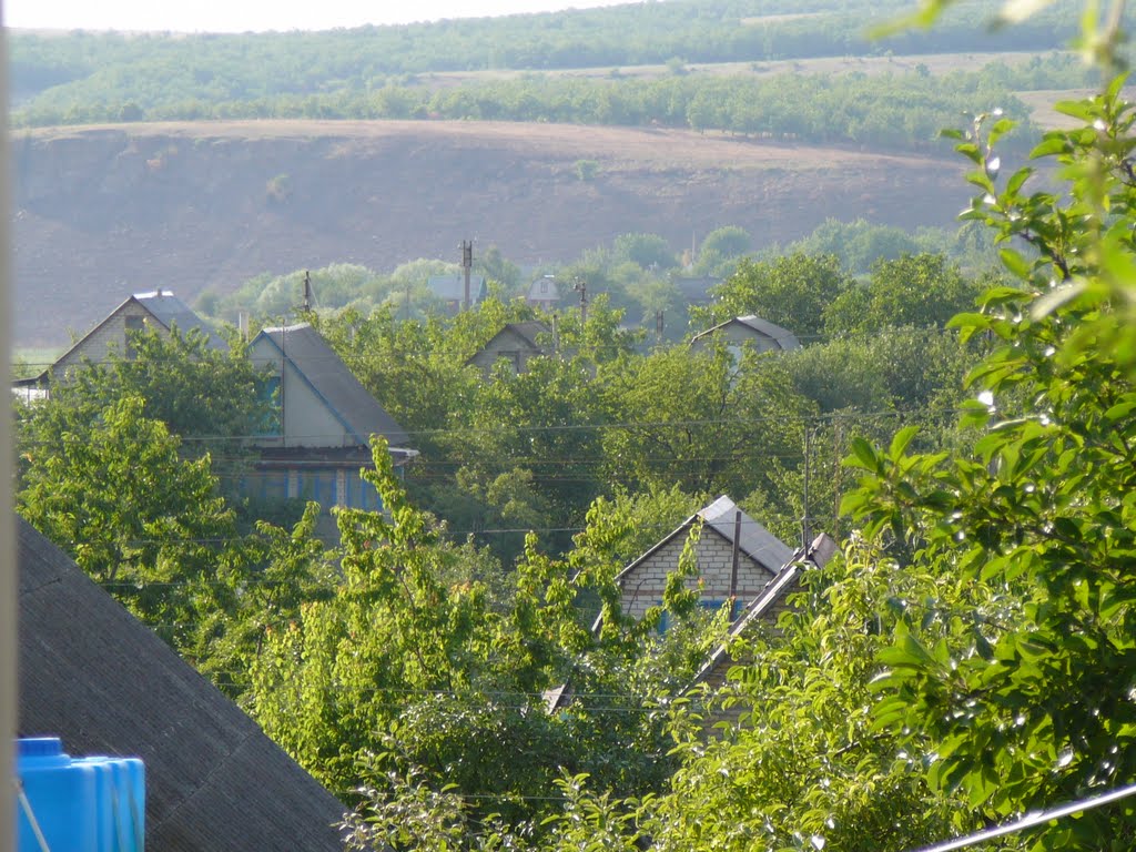 Vesnička poblíž Perevalsku / Village near Perevalsk