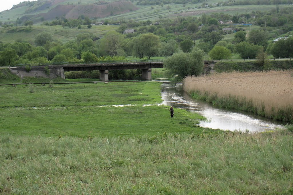 Мост в Бугаёвре. The bridge in Bugajovka.