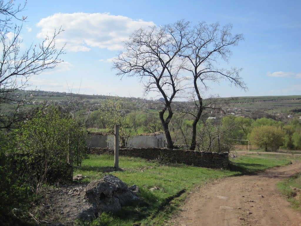 перевальск, вид на бугаевку