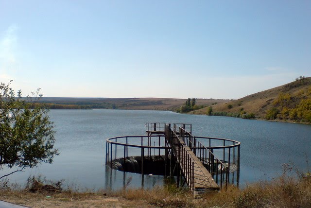 Краснянское водохранилище.