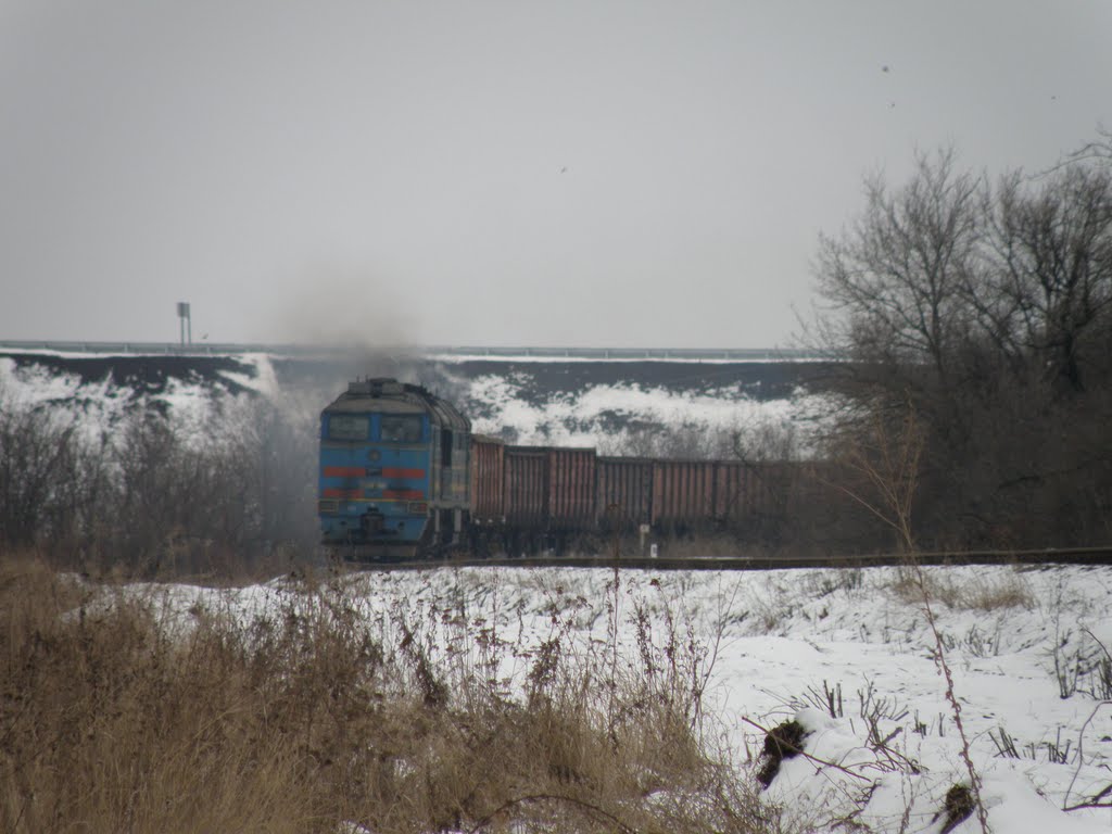 2ТЭ116-1569 идет на Луганск.