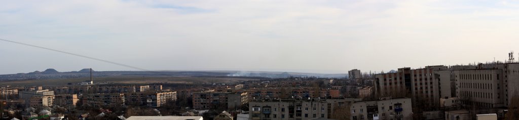 панорама южной части города