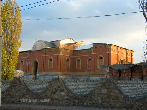 Стройка храма. Фото: 2010.Temple building. A photo: 2010.