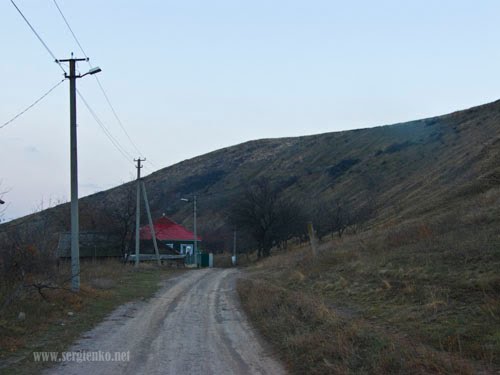 Вид гору Фёрст из села. Фото: 2010.Kind mountain First from village. A photo: 2010.