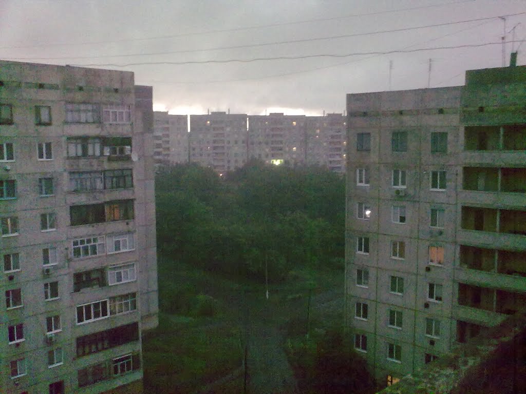 Вид с балкона
