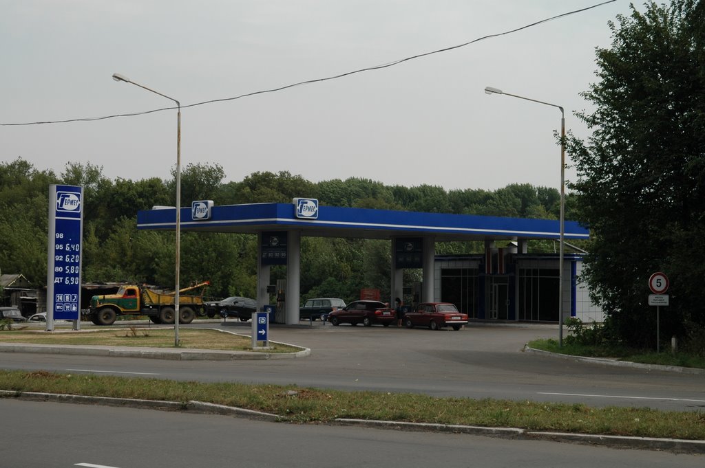 АЗС в районе Кульбакино