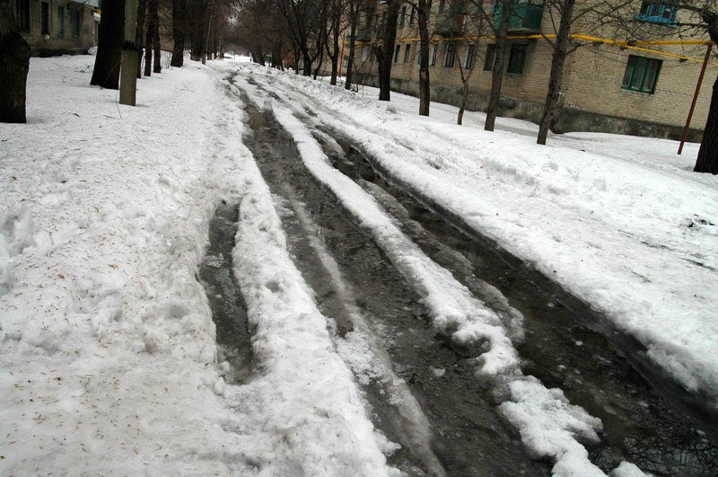 ул.Литвяк весной