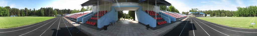 Стадион (вход). Кременная. (10.05.2014)