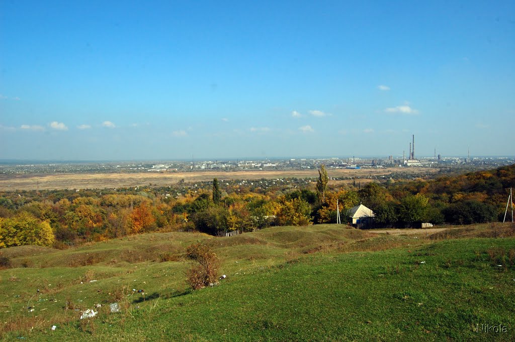 Вид на Северодонецк