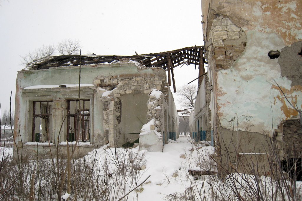 Много лет назад это был красивый дом. Many years ago it was nice house.