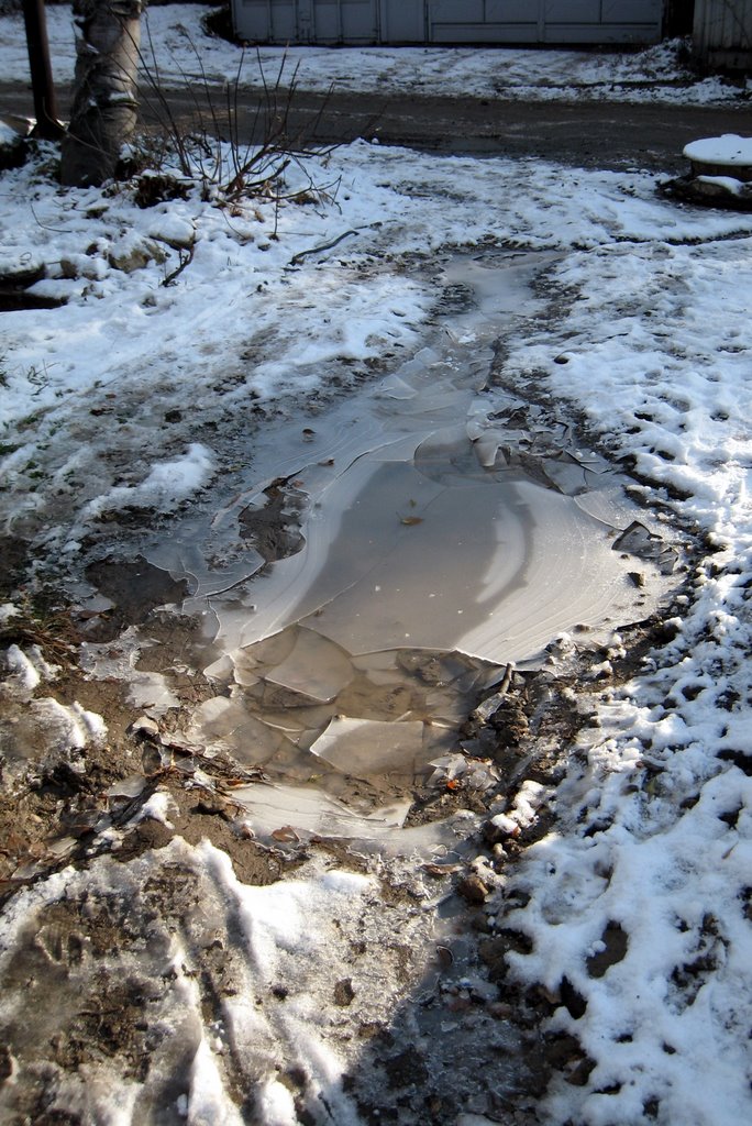 Лёгкие заморозки. Light frost.