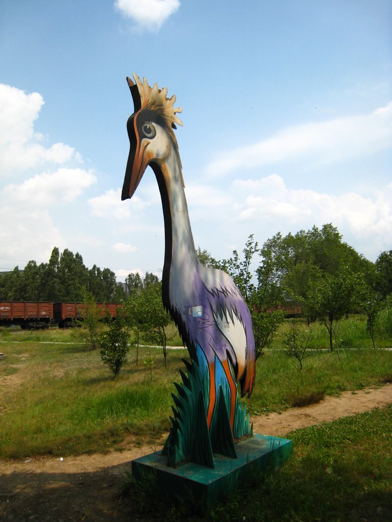Возле криницы. Near the spring.