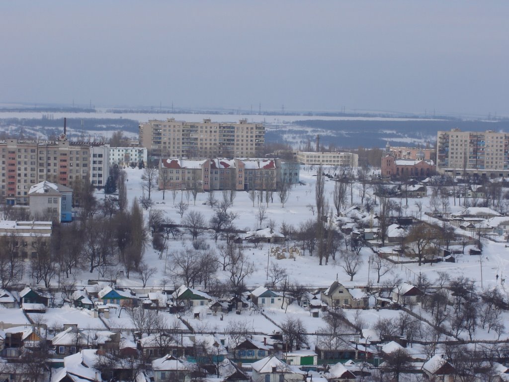 Первомайск с высоты  птичьего полета