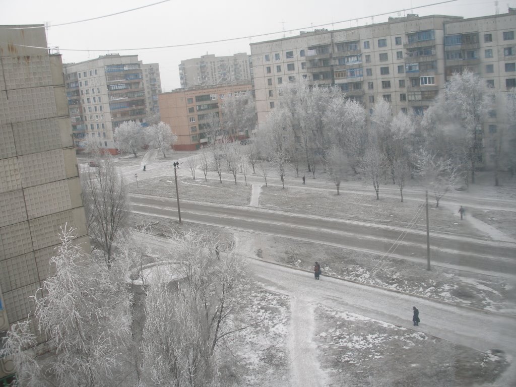 зима