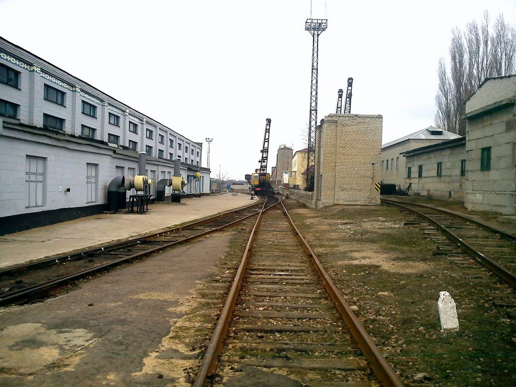 локомотивное депо Попасное