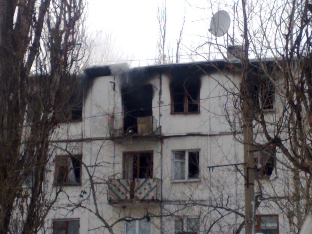 Пожар пр. Кирова 31