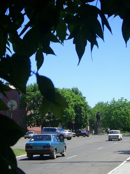 ул. Энгельса (памятник Свердлову)