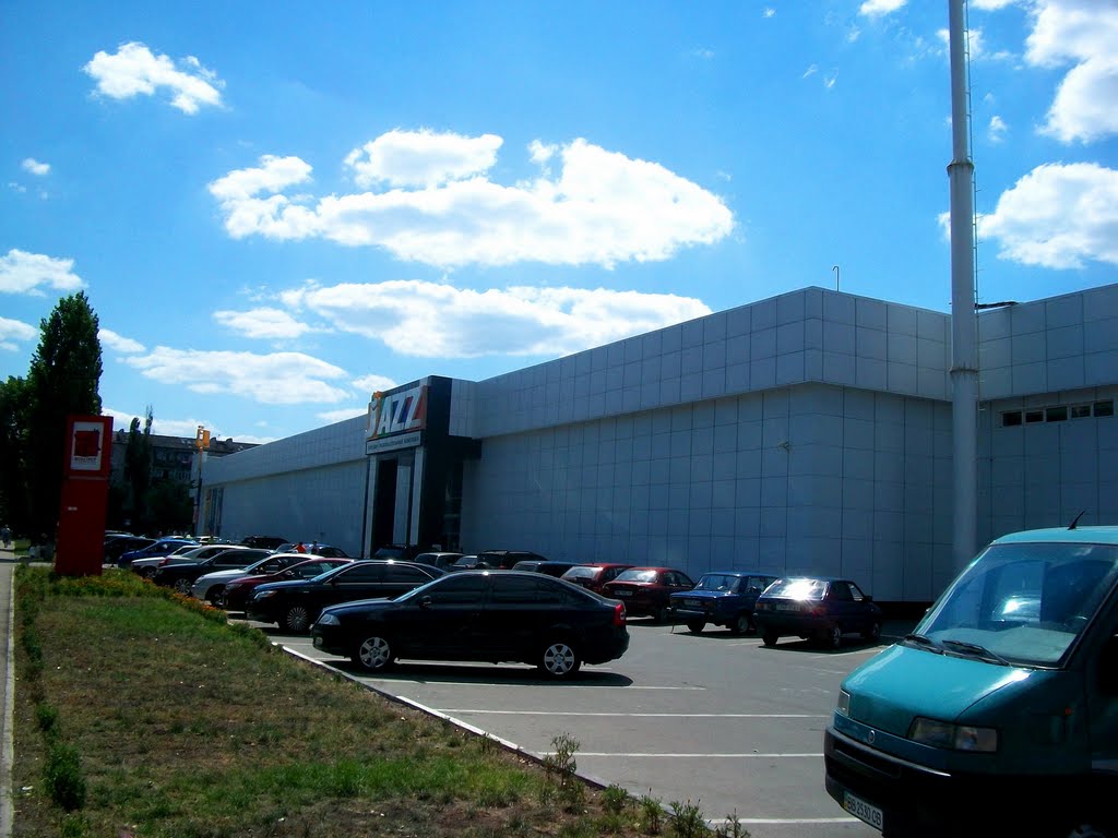 Parking of the shopping mall "Jazz", Severodonetsk