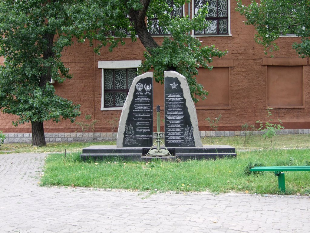 Памятник воинам-авганцам 1979-1989
