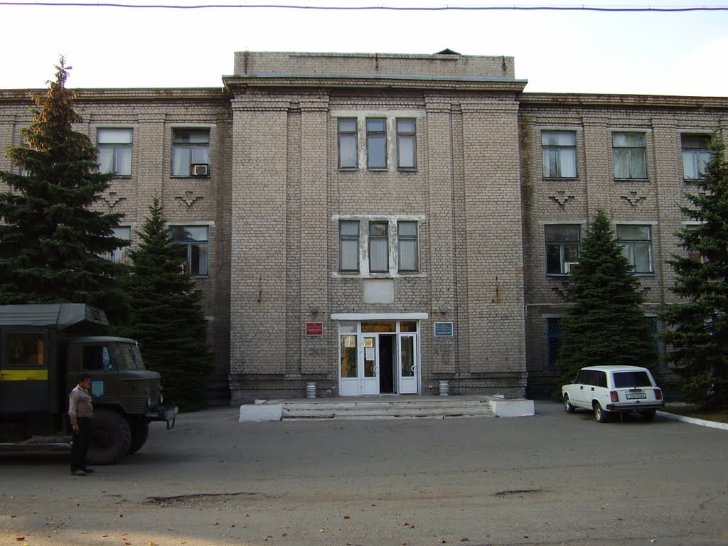 Здание управления эл.сетей