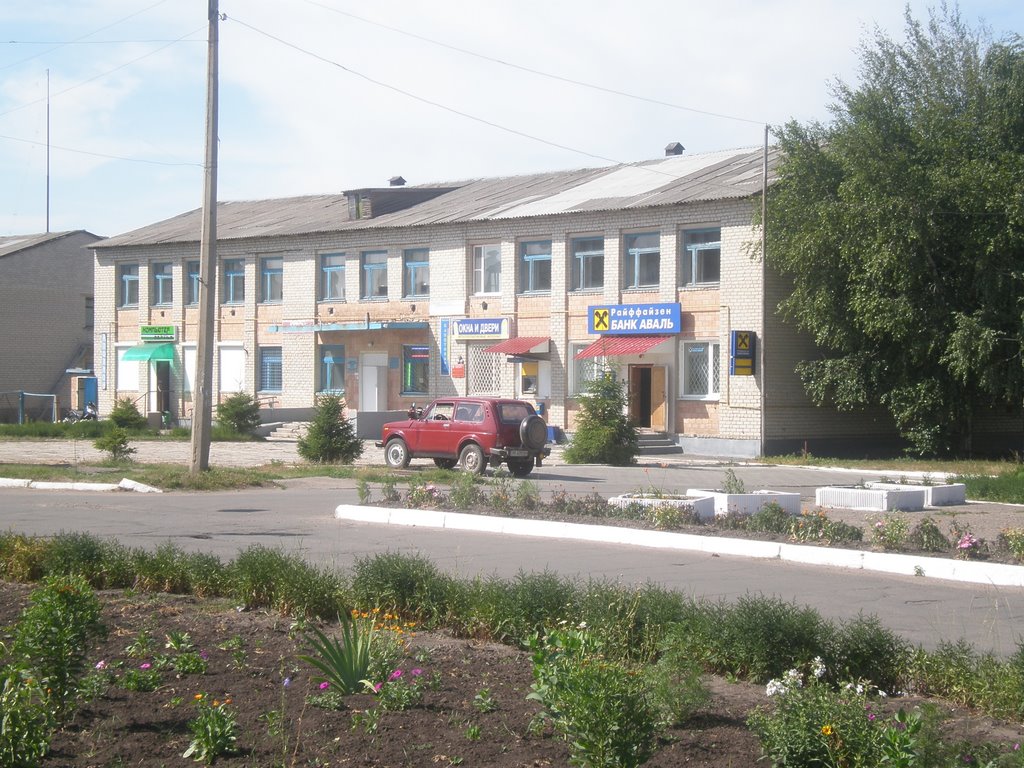 Здание ДОСААФа в п.г.т. Троицкое