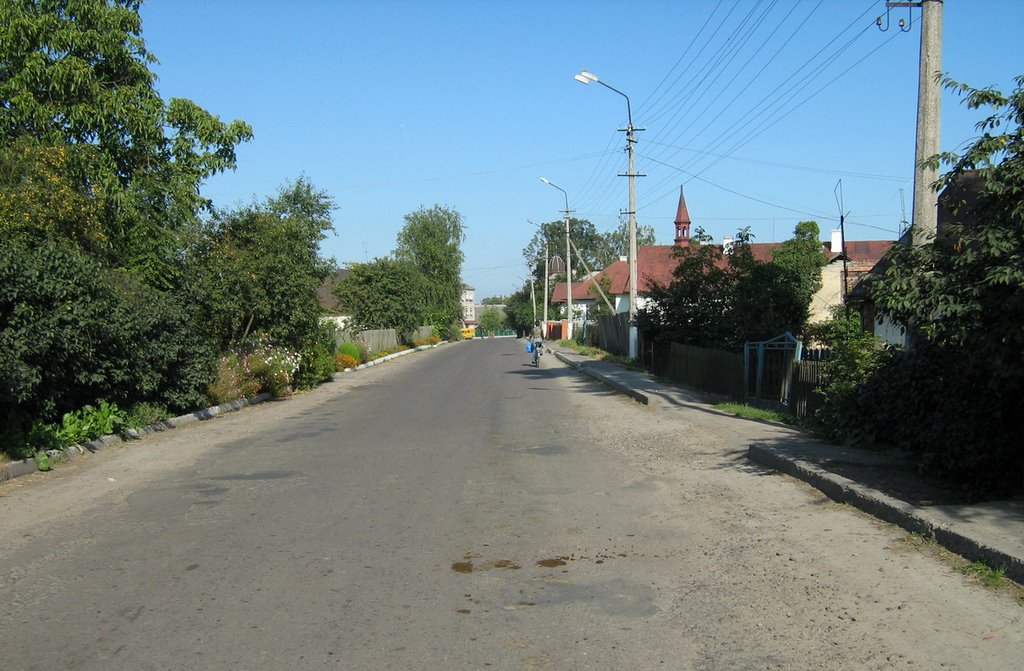 ►Вулиця в Белзі