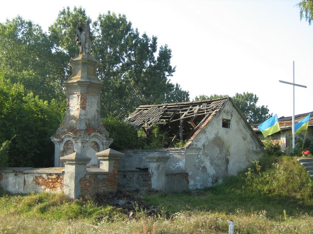 ►Святий Вінцент 18 століття благословляє залізницю