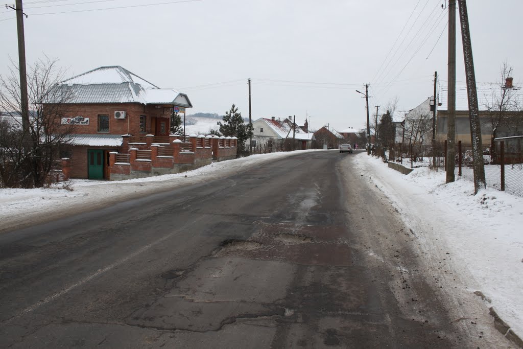 Ukrainian road. 24.12.2011